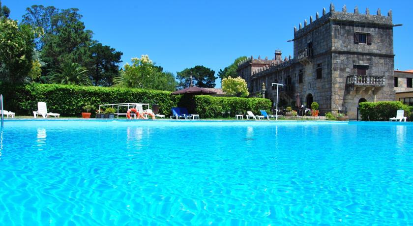 Hotel Pazo O Rial ビラガルシーア・デ・アロウサ エクステリア 写真